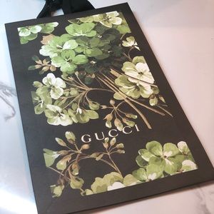 Gucci paper bag shopper bag